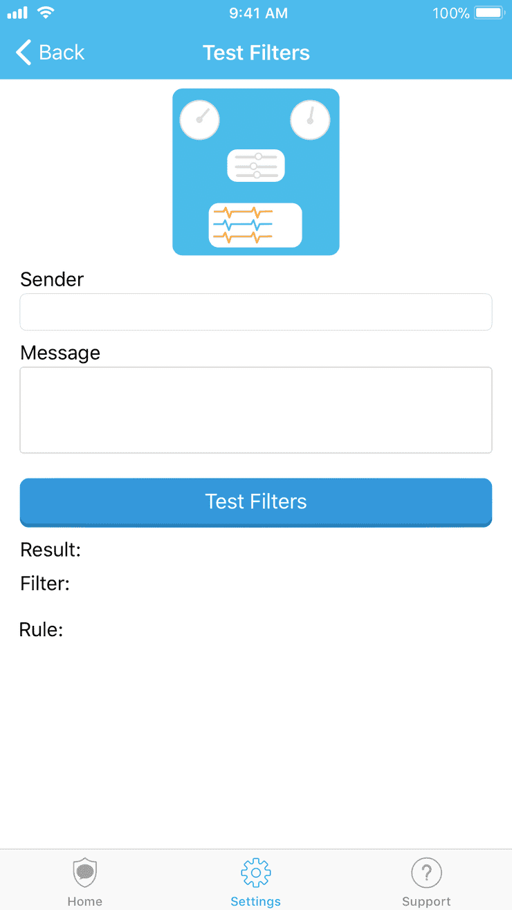 Filtreleri Test